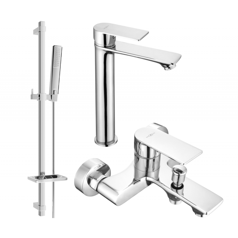 Mexen Royo DQ72 vaňový set, chróm - 72213DQ72-00