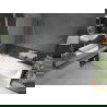 Mexen Vega obdĺžniková vaňa 150 x 70 cm s obložením a 1-krídlovým paravánom 80 cm, transparentná, chróm - 550115070X9508000001