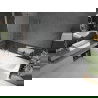 Mexen Vega obdĺžniková vaňa 160 x 70 cm s obkladom a 1-krídlovým závesom 60 cm, transparentná, chróm - 550116070X9506000001