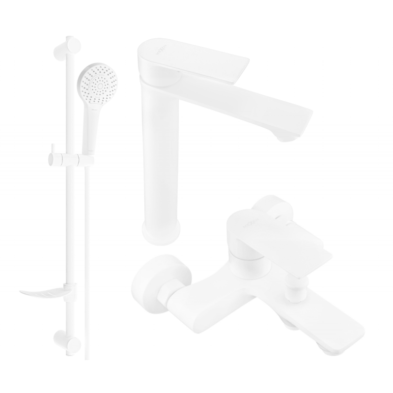 Mexen Royo DF05 vaňový set, biely - 72213DF05-20