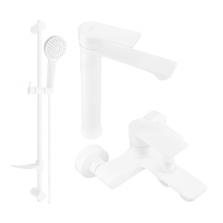 Mexen Royo DF05 vaňový set, biely - 72213DF05-20