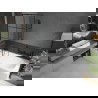 Mexen Vega obdĺžniková vaňa 160 x 70 cm s obkladom a 1-krídlovou sprchovou zástenou 80 cm, Čierny vzor - 550116070X9508007077