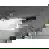 Mexen Vega pravouhlá vaňa 160 x 70 cm s krytom a paravánom 1-krídlovým 100 cm, transparentná, chróm - 550116070X9510000001