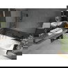 Mexen Vega obdĺžniková vaňa 170 x 70 cm s obkladom a 1-krídlovou sprchovou zástenou 70 cm, Čierny vzor - 550117070X9507007070