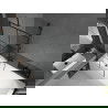 Mexen Vega obdĺžniková vaňa 170 x 70 cm s krytom a 1-krídlovým závesom 90 cm, čierny vzor - 550117077X9509007077