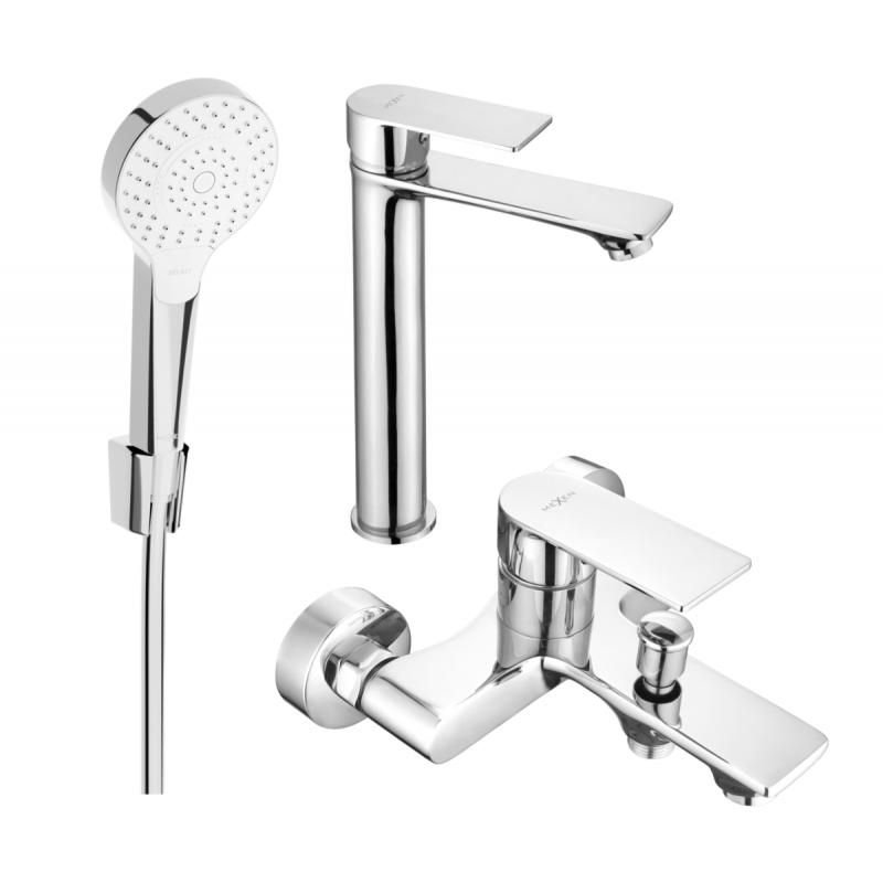 Mexen Royo R05 sada pre vaňu, chróm - 72213R05-00