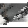 Mexen Vega obdĺžniková vaňa 180 x 80 cm s krytom a jednoskrídlovým 90 cm závesom, transparentná, čierna - 550118080X9509000070