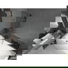 Mexen Vega obdĺžniková vaňa 180 x 80 cm s krytom a 1-krídlovou zástenou 100 cm, transparentná, čierna - 550118080X9510000070
