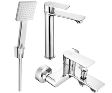 Mexen Royo R45 vaňový set, chróm - 72213R45-00