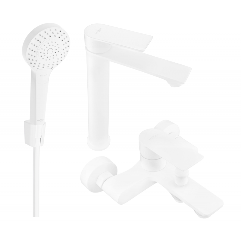Mexen Royo R05 vaňový set, biely - 72213R05-20