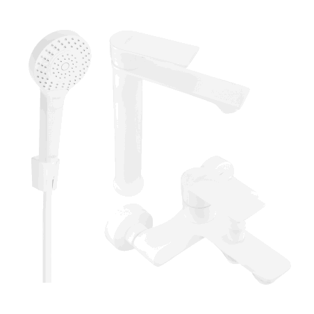 Mexen Royo R05 vaňový set, biely - 72213R05-20
