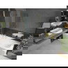 Mexen Vega obdĺžniková vaňa 150 x 70 cm s obkladom a 2-krídlovou zástenou 80 cm, Transparentné, Zlatá - 550115070X9208025000