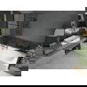 Mexen Vega obdĺžniková vaňa 150 x 70 cm s obkladom a 2-krídlovou zástenou 100 cm, Čierny vzor - 550115070X9210027077