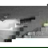 Mexen Vega obdĺžniková vaňa 160 x 70 cm s obkladom a 2-krídlovou zástenou 100 cm, Transparentné, Chrómová - 550116070X9210020100