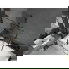 Mexen Vega obdĺžniková vaňa 160 x 70 cm s obkladom a 2-krídlovou zástenou 120 cm, Čierny vzor - 550116070X9212027070