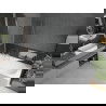 Mexen Vega obdĺžniková vaňa 180 x 80 cm s obkladom a 2-krídlovou zástenou 100 cm, Transparentné, Chrómová - 550118080X9210020100