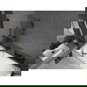 Mexen Vega obdĺžniková vaňa 180 x 80 cm s obkladom a 2-krídlovou zástenou 100 cm, Transparentné, Čierna - 550118080X9210027000