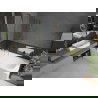Mexen Vega obdĺžniková vaňa 150 x 70 cm s krytom a jednokrídlovým paravánom 80 cm, priehľadná, zlatá - 550115070X9408115000