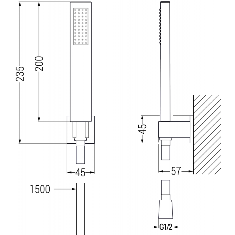 Mexen Estrella R02 vaňová sada, chróm - 72303R02-00