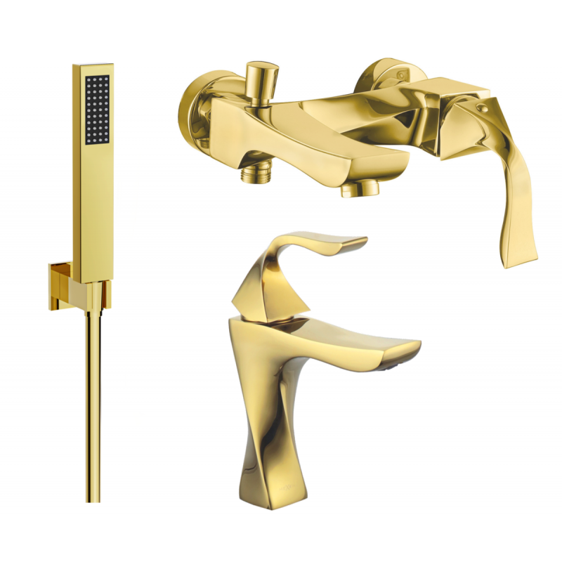 Mexen Estrella R02 vaňový set, zlatý - 72303R02-50