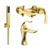 Mexen Estrella R02 vaňový set, zlatý - 72303R02-50