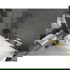 Mexen Vega obdĺžniková vaňa 150 x 70 cm s krytom a 1-krídlovou zástennou 100 cm, priehľadná, zlatá - 550115070X9410115000