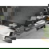 Mexen Vega obdĺžniková vaňa 160 x 70 cm s krytom a 1-krídlovou zástenou 100 cm, transparentná, chróm - 550116070X9410110100
