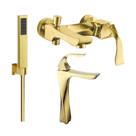 Mexen Estrella R02 vaňový set, zlatý - 72313R02-50