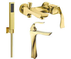 Mexen Estrella R02 vaňový set, zlatý - 72313R02-50