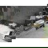 Mexen Vega obdĺžniková vaňa 180 x 80 cm s krytom a 1-krídlovou zástenou 80 cm, transparentná, zlatá - 550118080X9408115000
