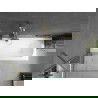 Mexen Vega obdĺžniková vaňa 170 x 70 cm s obložením a 1-krídlovým zástenom 80 cm, transparentná, zlatá - 550117070X9508000050