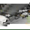 Mexen Vega obdĺžniková vaňa 150 x 70 cm s obložením a jedným krídlom 90 cm, transparentná, zlatá - 550115070X9509000050