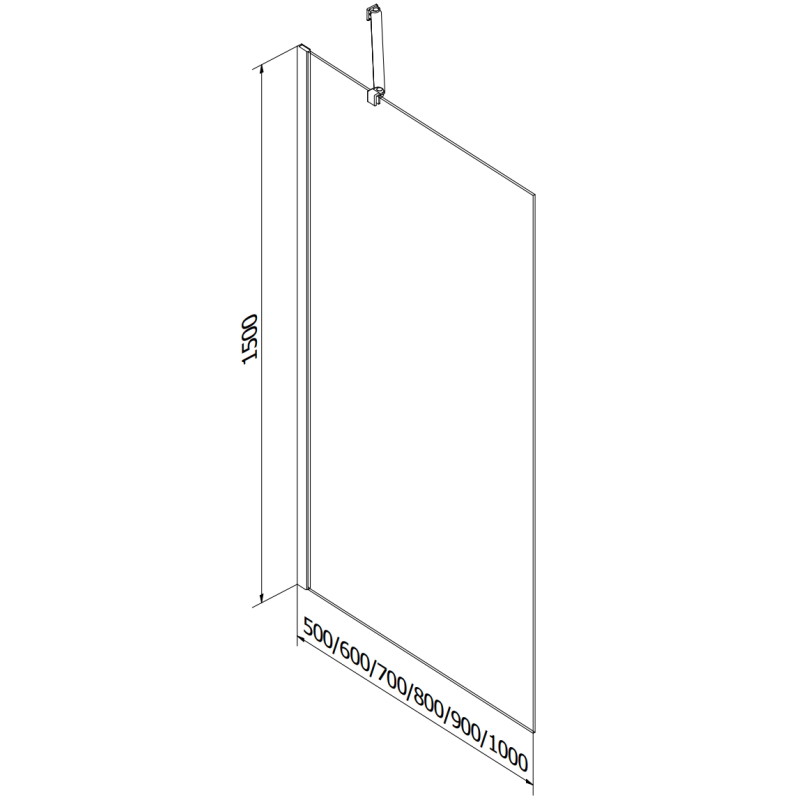 Mexen Vega obdĺžniková vaňa 170 x 70 cm s obkladom a 1-krídlovou zástenou 90 cm, transparentná, zlatá