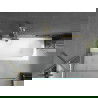 Mexen Vega obdĺžniková vaňa 160 x 70 cm so zástavbou a 1-krídlovým paravánom 100 cm, transparentná, zlatá - 550116070X9510000050