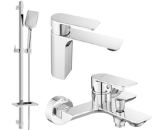 Mexen Alexa DQ62 vaňový set, chróm - 71203DQ62-00