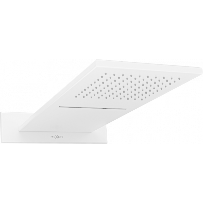 Mexen Waterfall horná sprcha slim 50 x 22 cm, biela - 79190-20