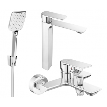 Mexen Alexa R62 vaňový set, chróm - 71213R62-00