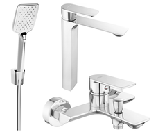 Mexen Alexa R62 vaňový set, chróm - 71213R62-00