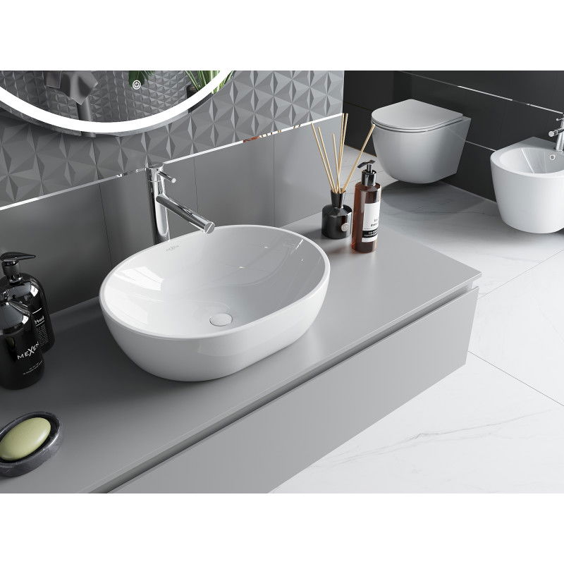 Mexen Viki umývadlo na dosku 48 x 35 cm, biele - 21054800