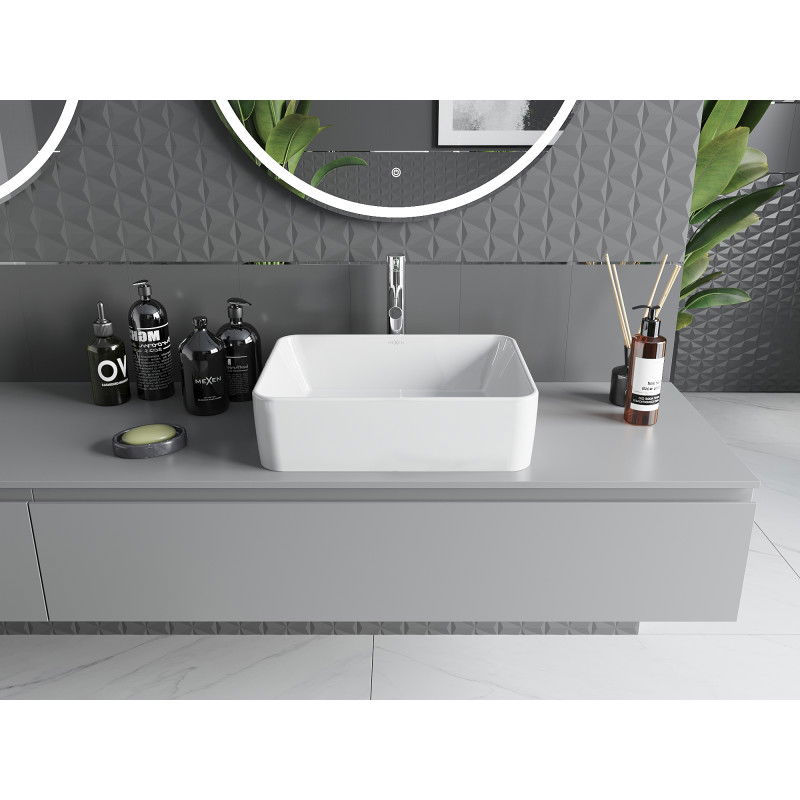 Mexen Catia umývadlo na dosku 48 x 37 cm, biele - 21314800