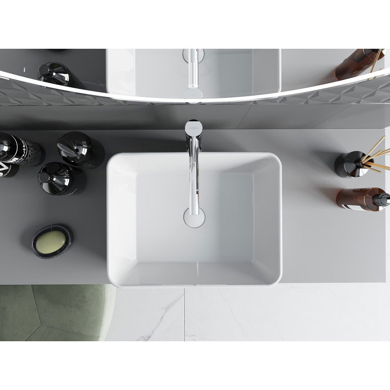 Mexen Catia umývadlo na dosku 48 x 37 cm, biele - 21314800