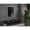 Mexen Kala zrkadlo do kúpeľne s podsvietením a kozmetickým zrkadielkom 60 x 80 cm, LED 6000K, proti zahmlievaniu - 9820-060-080?