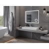 Mexen Kala koupelňové zrcadlo osvětlené s kosmetickým zrcátkem 100 x 80 cm, LED 6000K, proti mlze - 9820-100-080-611-00