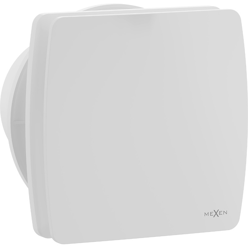 Mexen AXS 100 kúpeľňový ventilátor so senzorom pohybu, časovač, biely - W9601-100S-00