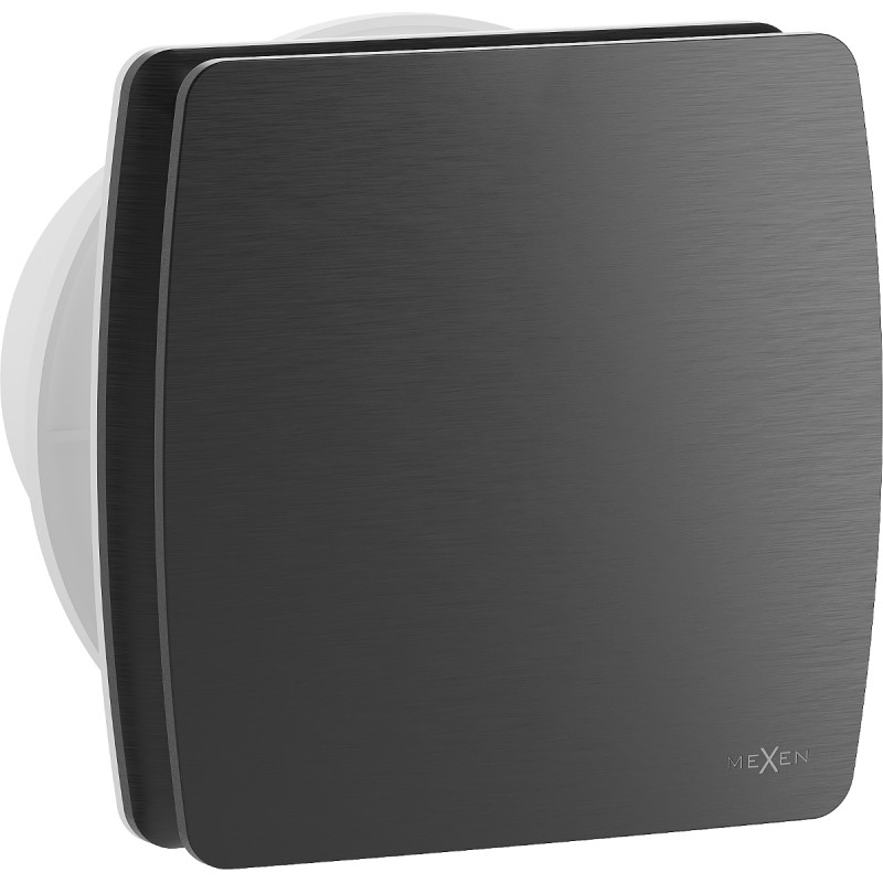 Mexen AXS 100 kúpeľňový ventilátor so snímačom vlhkosti, čierny - W9601-100H-70