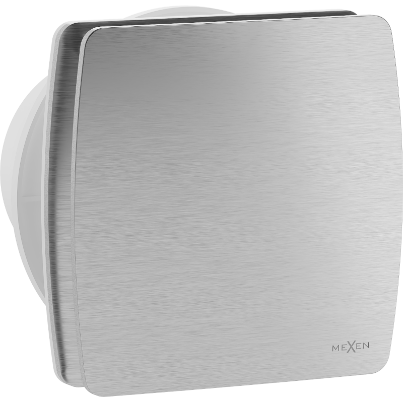 Mexen AXS 100 kúpeľňový ventilátor so senzorom vlhkosti, strieborný - W9601-100H-11