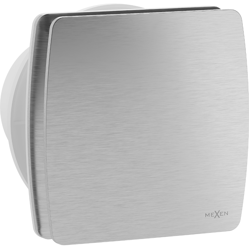 Mexen AXS 100 kúpeľňový ventilátor so snímačom vlhkosti, strieborný - W9601-100H-11