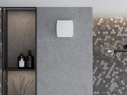 Mexen AXS 100 kúpeľňový ventilátor so snímačom pohybu, časovač, biely - W9601-100S-00