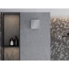 Mexen AXS 100 kúpeľňový ventilátor s časovačom, strieborný - W9601-100T-11