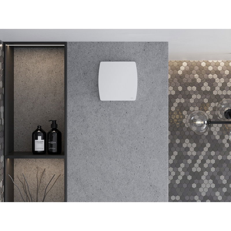 Mexen AXS 150 kúpeľňový ventilátor, biely - W9601-150-00